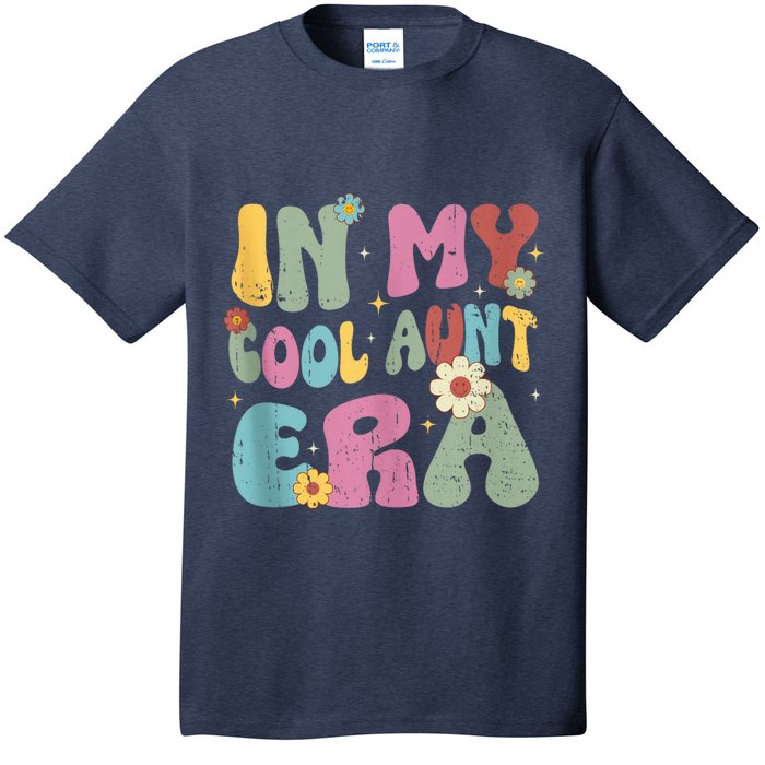 Groovy Retro In My Cool Aunt Era Shirt Cool Gifts For Auntie Tank Top T-Shirt