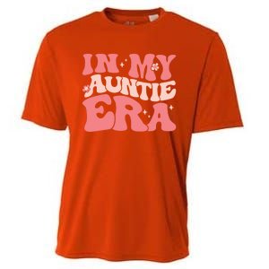 Groovy Retro In My Auntie Era Meaningful Gift Funny Gift Untie Great Gift Cooling Performance Crew T-Shirt