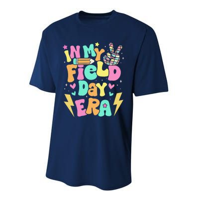 Groovy Retro In My Field Day Era Fun Day Field Trip School Performance Sprint T-Shirt