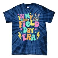 Groovy Retro In My Field Day Era Fun Day Field Trip School Tie-Dye T-Shirt