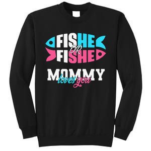 Gender Reveal Ideas Fishe Or Fishe Mommy Loves You Fishing Sweatshirt