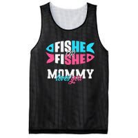 Gender Reveal Ideas Fishe Or Fishe Mommy Loves You Fishing Mesh Reversible Basketball Jersey Tank