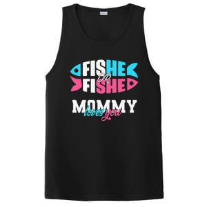 Gender Reveal Ideas Fishe Or Fishe Mommy Loves You Fishing PosiCharge Competitor Tank