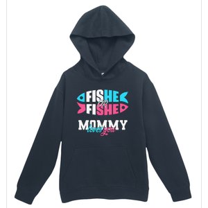 Gender Reveal Ideas Fishe Or Fishe Mommy Loves You Fishing Urban Pullover Hoodie