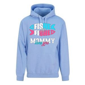 Gender Reveal Ideas Fishe Or Fishe Mommy Loves You Fishing Unisex Surf Hoodie