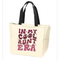Groovy Retro In My Cool Aunt Era Cool Gifts For Auntie Zip Tote Bag