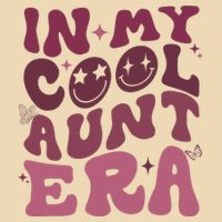 Groovy Retro In My Cool Aunt Era Cool Gifts For Auntie Zip Tote Bag