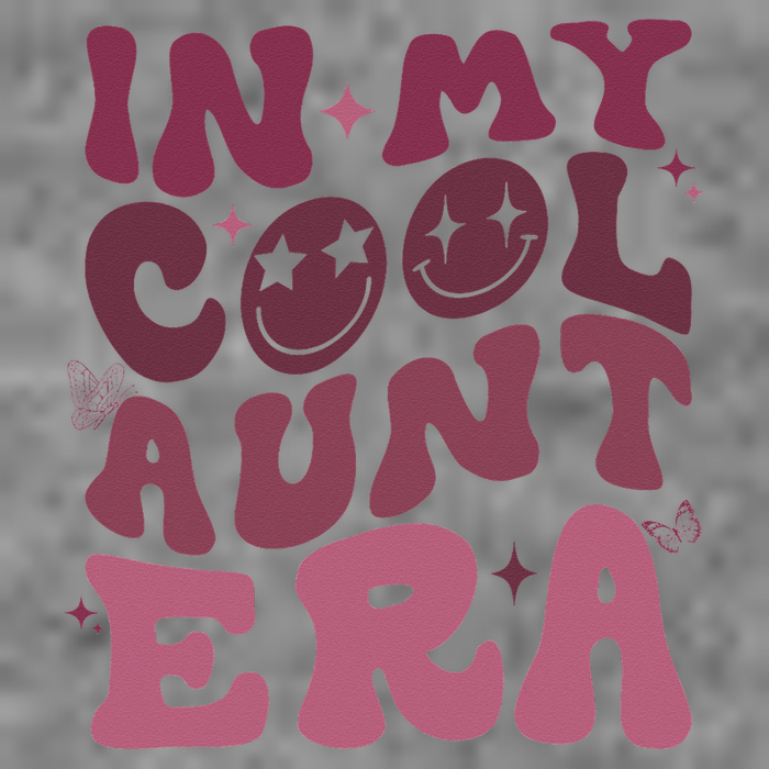 Groovy Retro In My Cool Aunt Era Cool Gifts For Auntie Sustainable Beanie