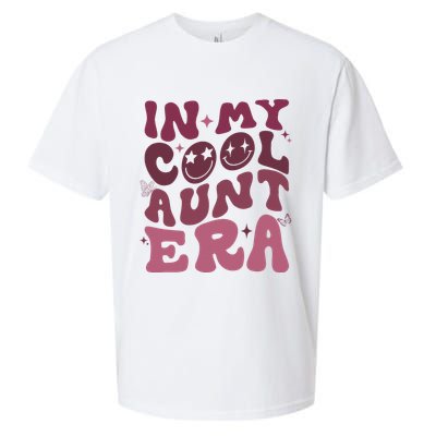Groovy Retro In My Cool Aunt Era Cool Gifts For Auntie Sueded Cloud Jersey T-Shirt