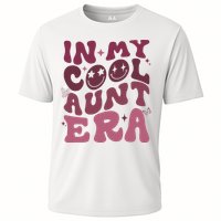 Groovy Retro In My Cool Aunt Era Cool Gifts For Auntie Cooling Performance Crew T-Shirt