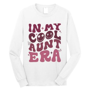 Groovy Retro In My Cool Aunt Era Cool Gifts For Auntie Long Sleeve Shirt