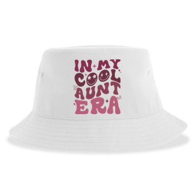 Groovy Retro In My Cool Aunt Era Cool Gifts For Auntie Sustainable Bucket Hat