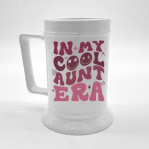 Groovy Retro In My Cool Aunt Era Cool Gifts For Auntie Beer Stein