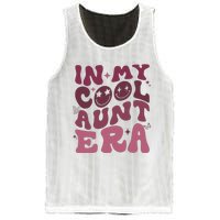 Groovy Retro In My Cool Aunt Era Cool Gifts For Auntie Mesh Reversible Basketball Jersey Tank