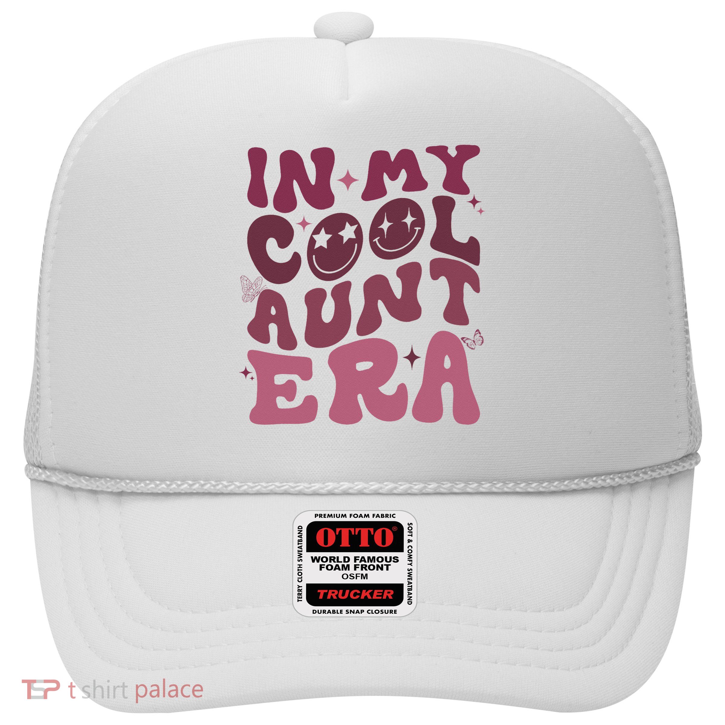 Groovy Retro In My Cool Aunt Era Cool Gifts For Auntie Trucker Hat