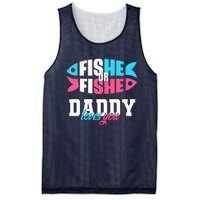 Gender Reveal ideas fishe or fishe Daddy loves you Fishing Mesh Reversible Basketball Jersey Tank