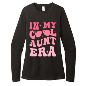 Groovy Retro In My Cool Aunt Era Meaningful Gift Cool Funny Gift For Auntie Gift Womens CVC Long Sleeve Shirt