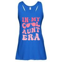 Groovy Retro In My Cool Aunt Era Meaningful Gift Cool Funny Gift For Auntie Gift Ladies Essential Flowy Tank