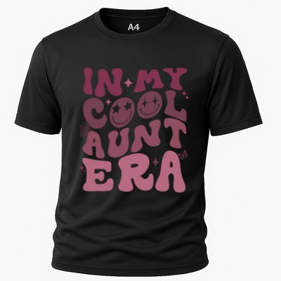 Groovy Retro In My Cool Aunt Era Cool Gifts For Auntie Performance Shirt