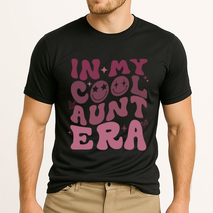 Groovy Retro In My Cool Aunt Era Cool Gifts For Auntie Cooling Performance Crew T-Shirt