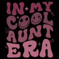 Groovy Retro In My Cool Aunt Era Cool Gifts For Auntie Cooling Performance Crew T-Shirt