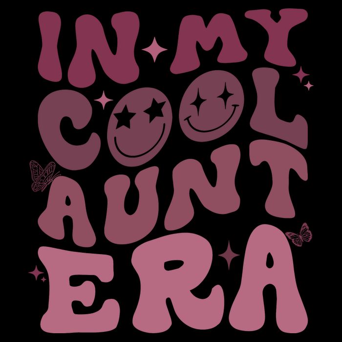 Groovy Retro In My Cool Aunt Era Cool Gifts For Auntie Cooling Performance Crew T-Shirt