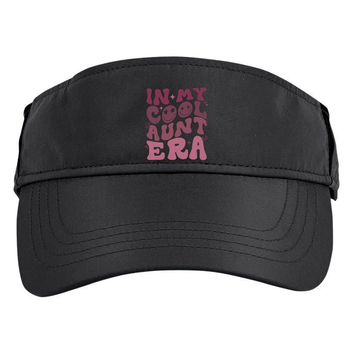 Groovy Retro In My Cool Aunt Era Cool Gifts For Auntie Adult Drive Performance Visor