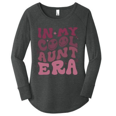 Groovy Retro In My Cool Aunt Era Cool Gifts For Auntie Women's Perfect Tri Tunic Long Sleeve Shirt