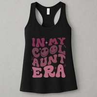 Groovy Retro In My Cool Aunt Era Cool Gifts For Auntie Womens Tank Top