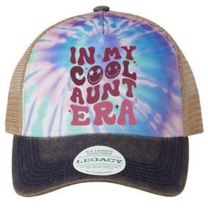 Groovy Retro In My Cool Aunt Era  Cool Gifts For Auntie  Legacy Tie Dye Trucker Hat