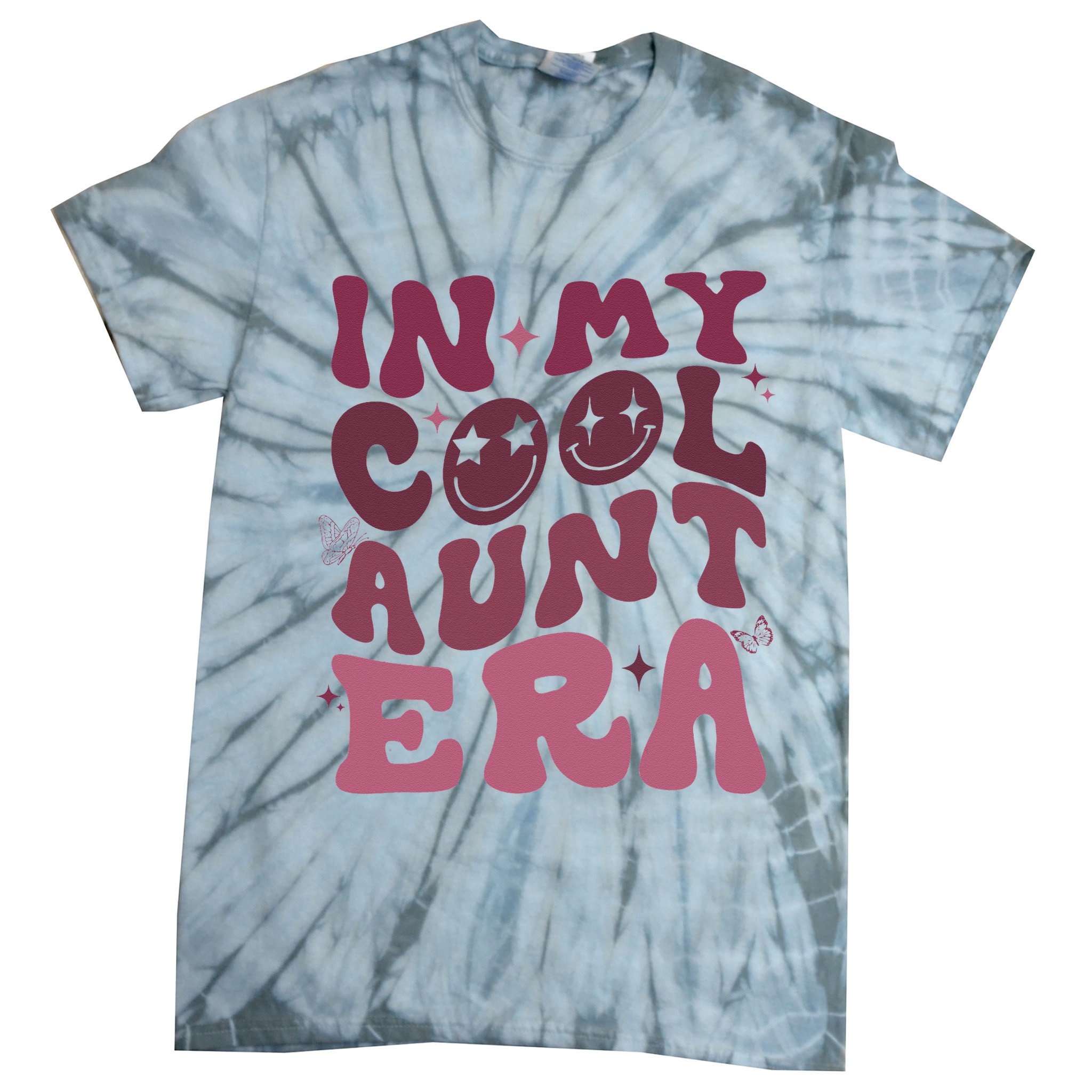 Groovy Retro In My Cool Aunt Era  Cool Gifts For Auntie  Tie-Dye T-Shirt