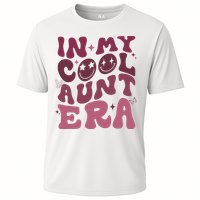 Groovy Retro In My Cool Aunt Era  Cool Gifts For Auntie  Cooling Performance Crew T-Shirt