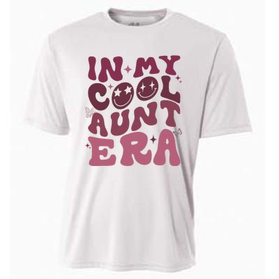 Groovy Retro In My Cool Aunt Era  Cool Gifts For Auntie  Cooling Performance Crew T-Shirt