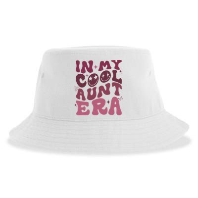 Groovy Retro In My Cool Aunt Era  Cool Gifts For Auntie  Sustainable Bucket Hat