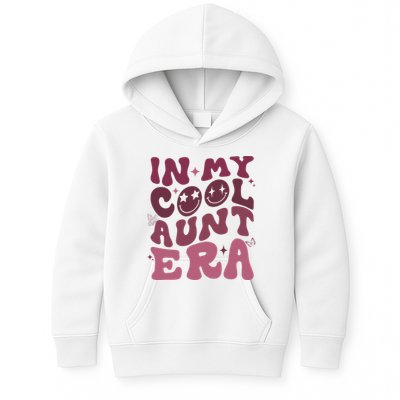 Groovy Retro In My Cool Aunt Era  Cool Gifts For Auntie  Kids Hoodie