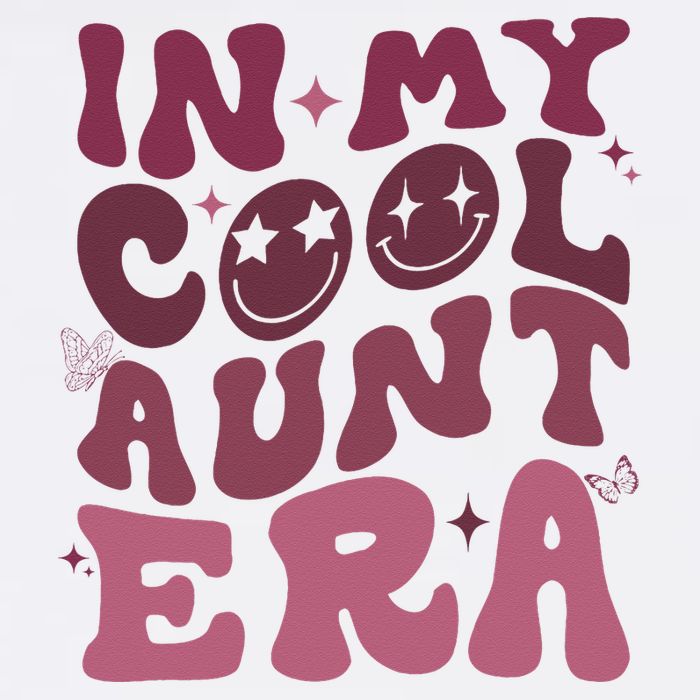 Groovy Retro In My Cool Aunt Era  Cool Gifts For Auntie  Wool Snapback Cap