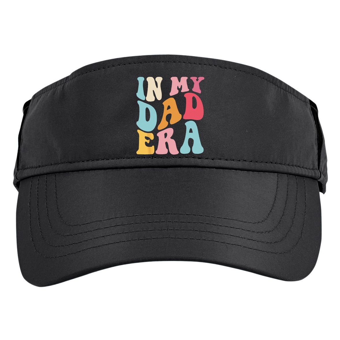 Groovy Retro In My Dad Era Fathers Day Daddy Father Life Adult Drive Performance Visor