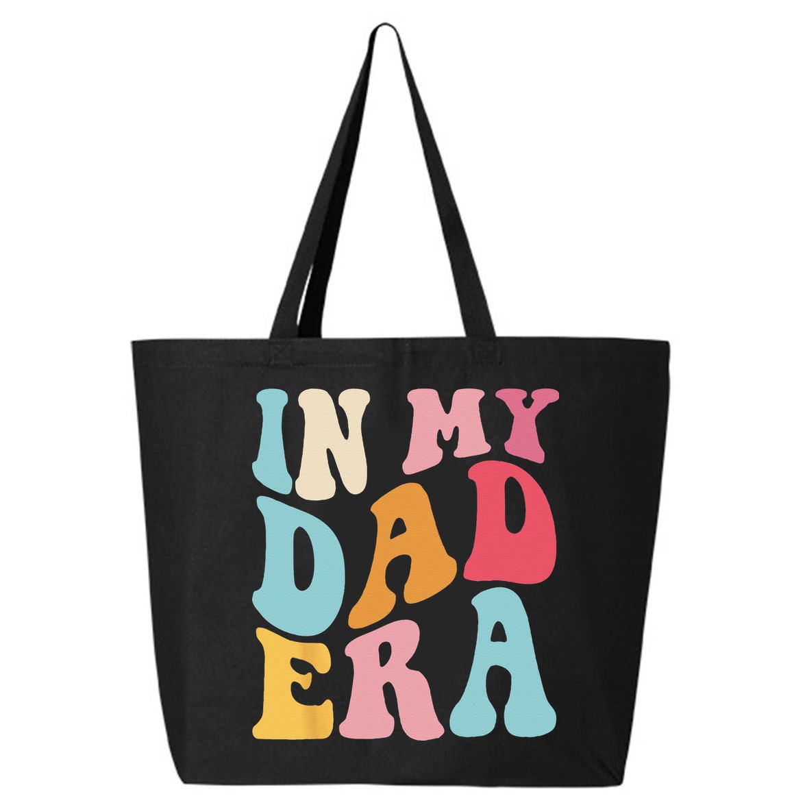 Groovy Retro In My Dad Era Fathers Day Daddy Father Life 25L Jumbo Tote