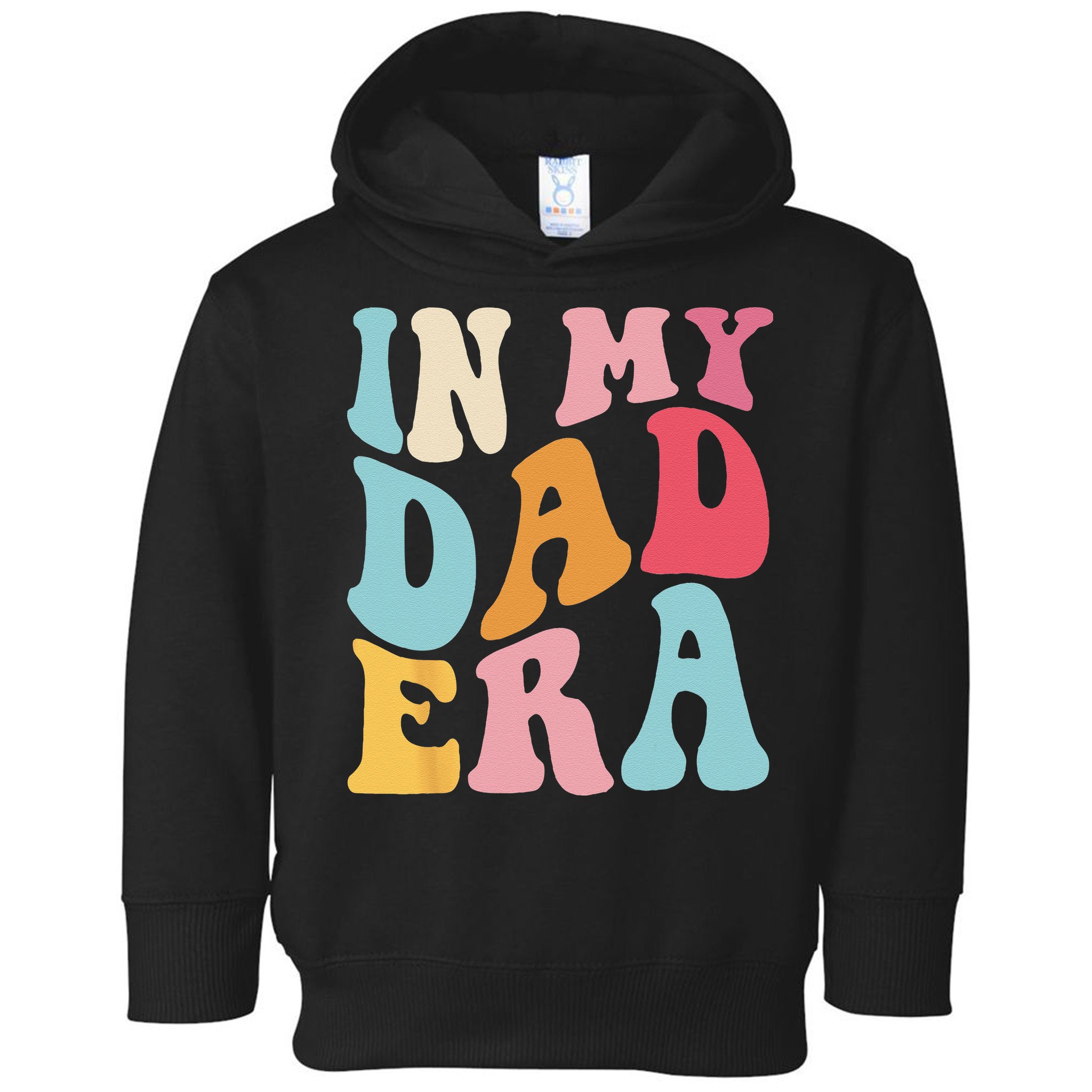 Groovy Retro In My Dad Era Fathers Day Daddy Father Life Toddler Hoodie