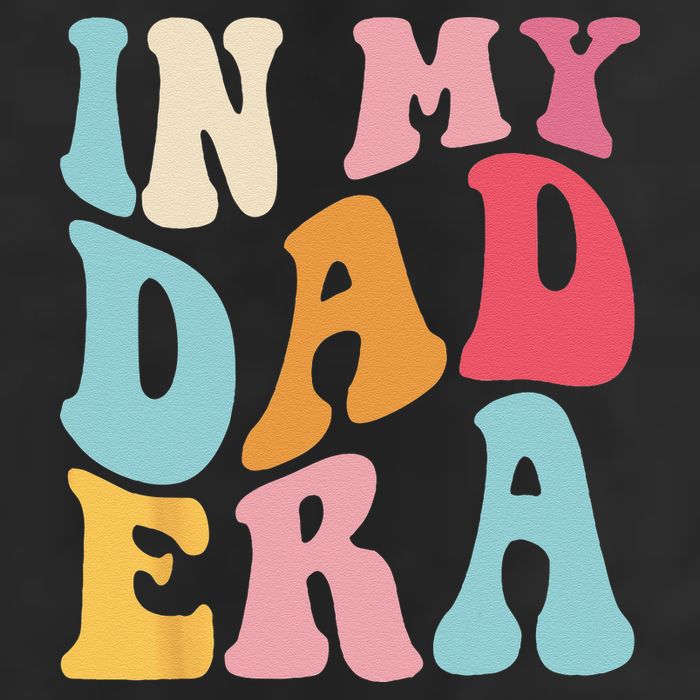 Groovy Retro In My Dad Era Fathers Day Daddy Father Life Golf Towel