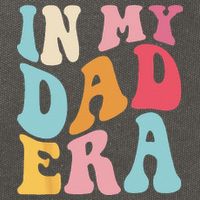 Groovy Retro In My Dad Era Fathers Day Daddy Father Life Cotton Canvas Backpack