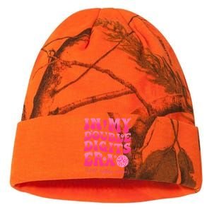 Groovy Retro In My Double Digits Era 10th Birthday Kati Licensed 12" Camo Beanie