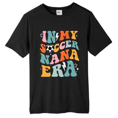 Groovy Retro In My Soccer Nana Era Funny Soccer Tall Fusion ChromaSoft Performance T-Shirt