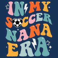 Groovy Retro In My Soccer Nana Era Funny Soccer Infant Baby Jersey Bodysuit
