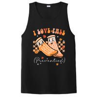 Groovy Retro I Love Fall Prevention Fall Physical Therapy PosiCharge Competitor Tank