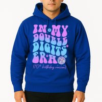 Groovy Retro In My Double Digits Era 10th Birthday Version Hoodie