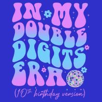 Groovy Retro In My Double Digits Era 10th Birthday Version Sweatshirt