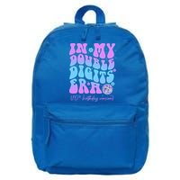 Groovy Retro In My Double Digits Era 10th Birthday Version 16 in Basic Backpack