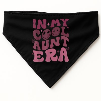 Groovy Retro In My Cool Aunt Era Cool Gifts For Auntie USA-Made Doggie Bandana