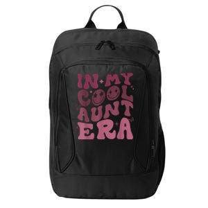 Groovy Retro In My Cool Aunt Era Cool Gifts For Auntie City Backpack